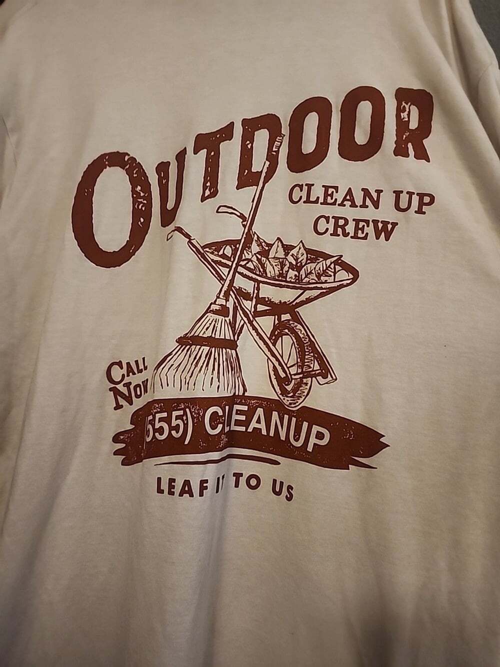 Where I'm From Outdoor Clean Up Crew 2XL NWT New Cr60 Excellent T-SHIRT Soft